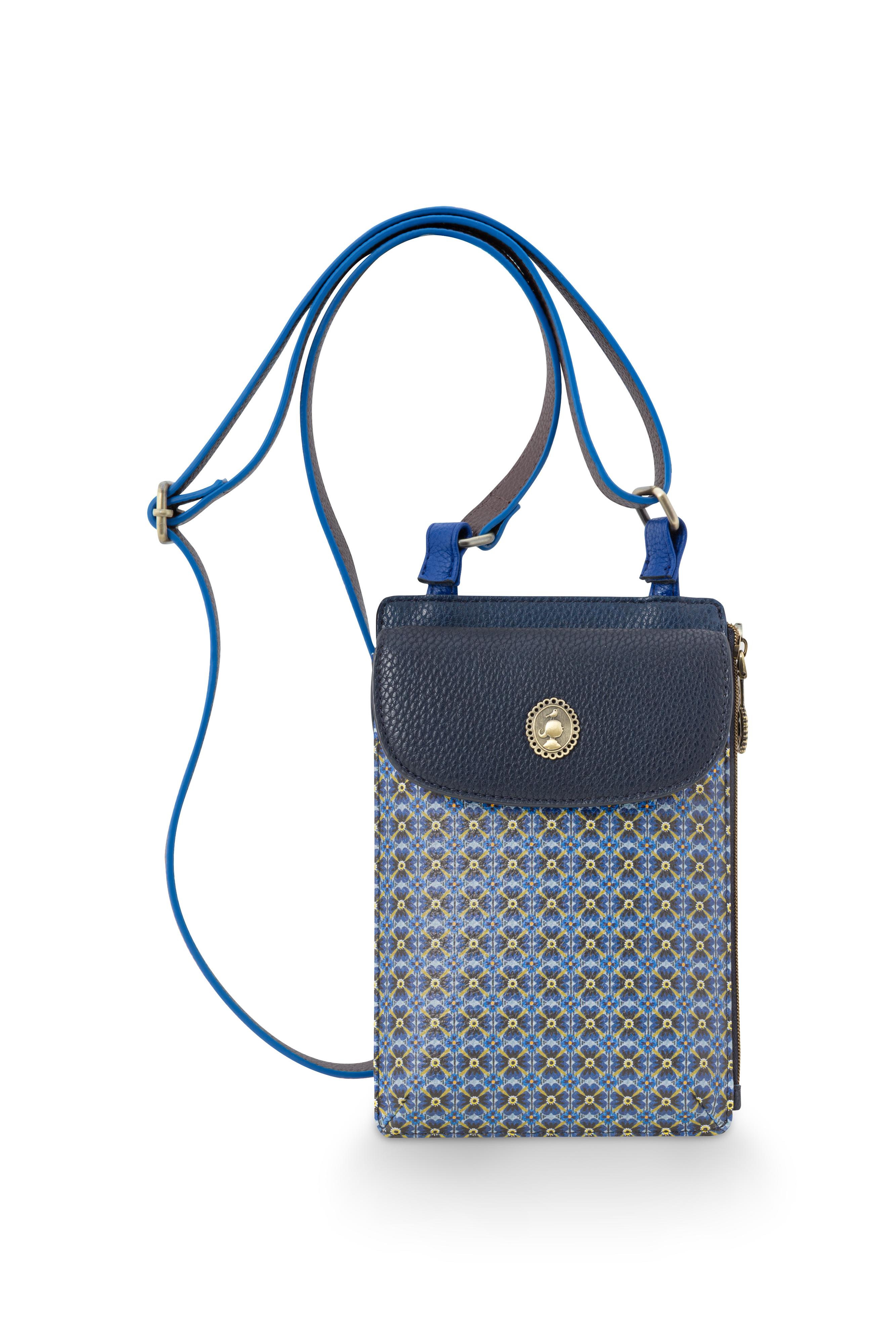 Pippa Phone Bag Clover Blue 13.5x3x20cm Gift