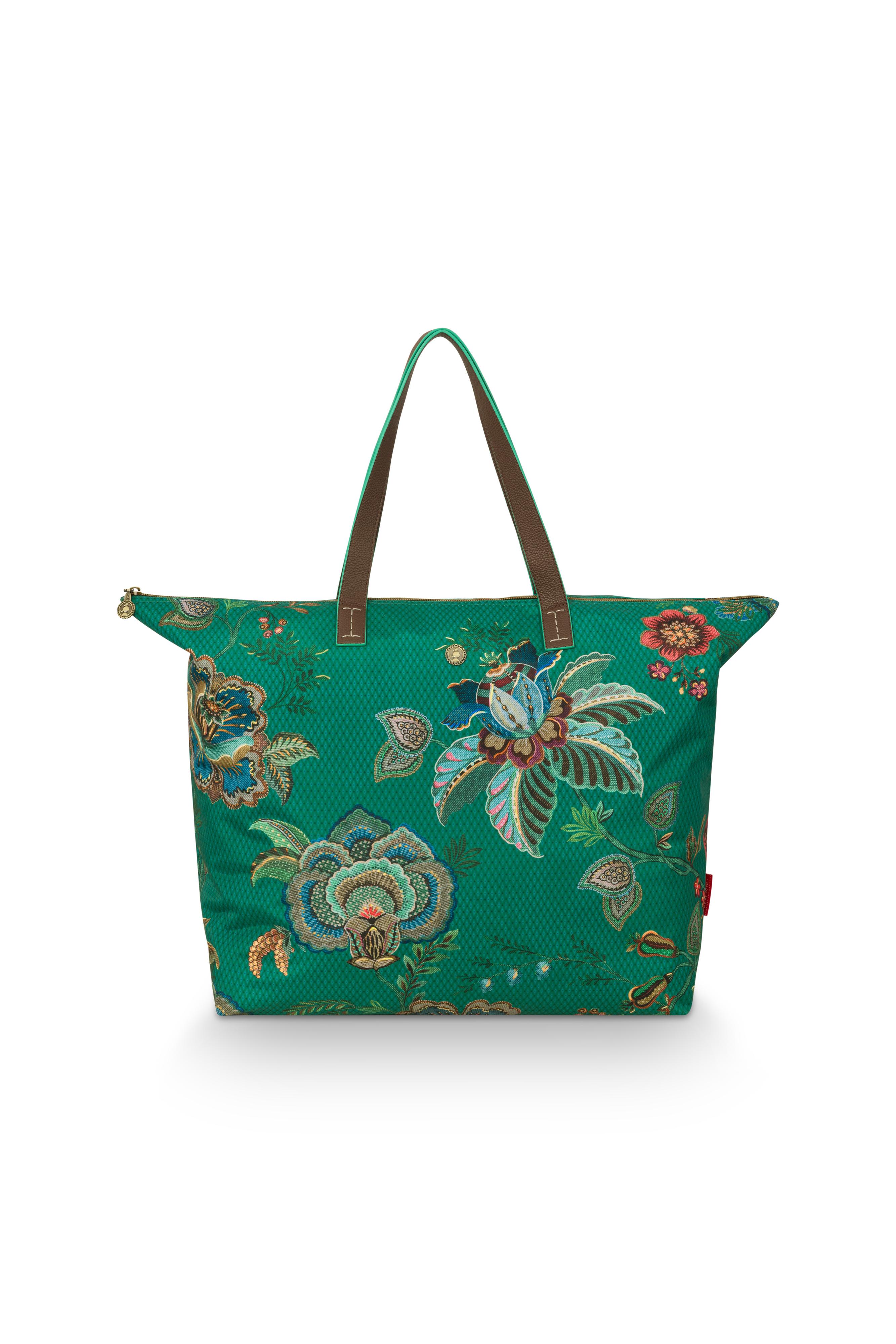 Tilda Tote Bag Cece Fiore Green 66x20x44cm Gift