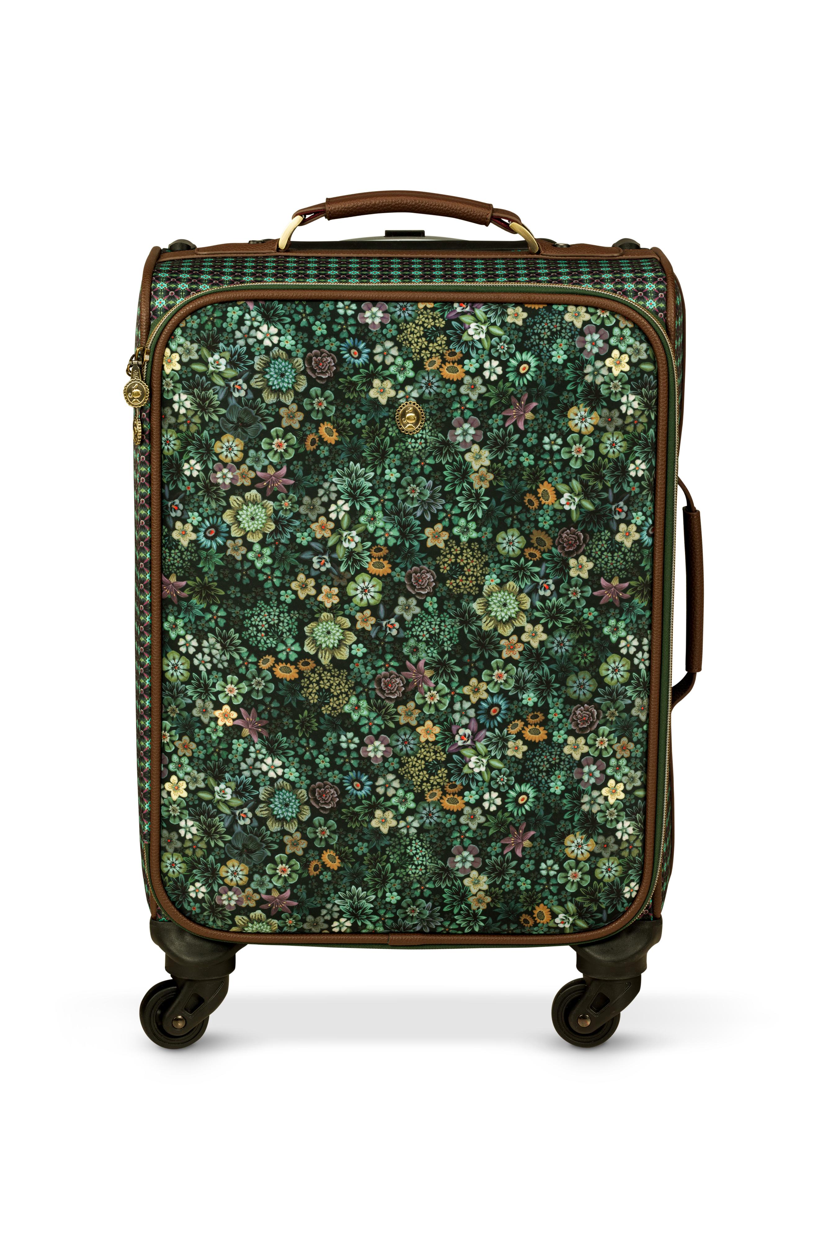 Tosca Trolley Tutti I Fiori Green 35x22x47cm Gift