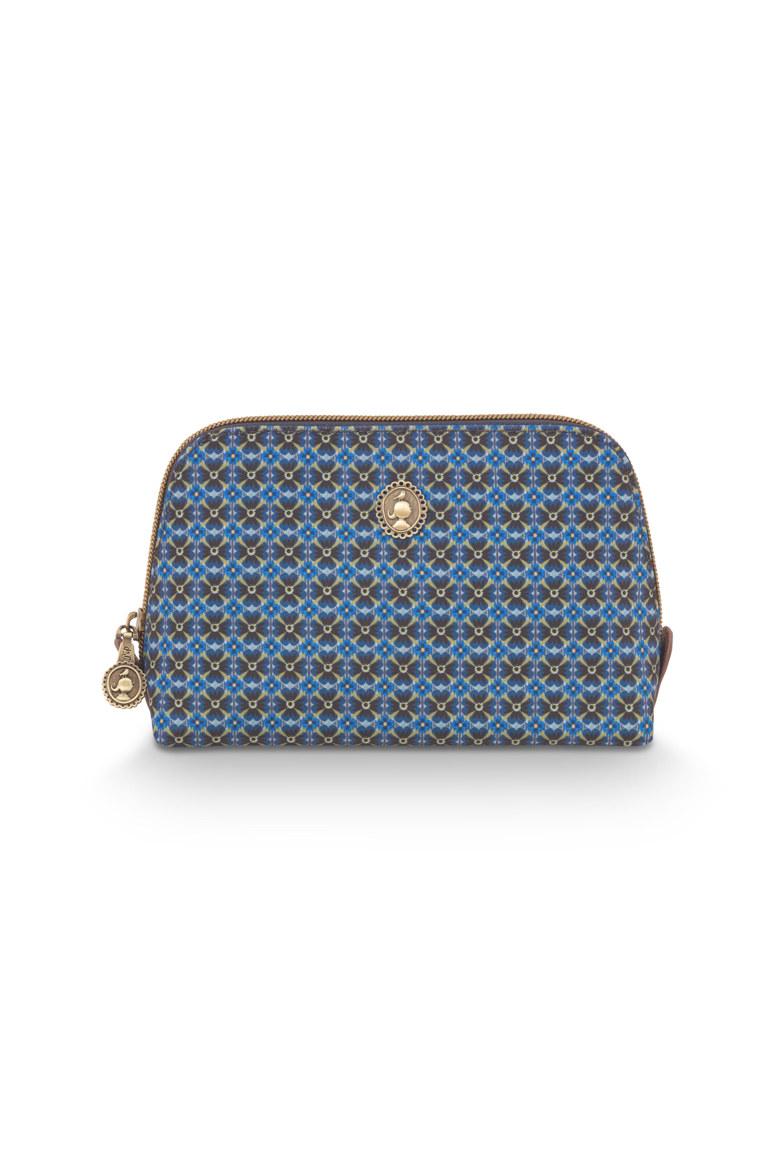 Coby Cosmetic Bag Triangle Small Clover Blue 19/15x12x6cm Gift