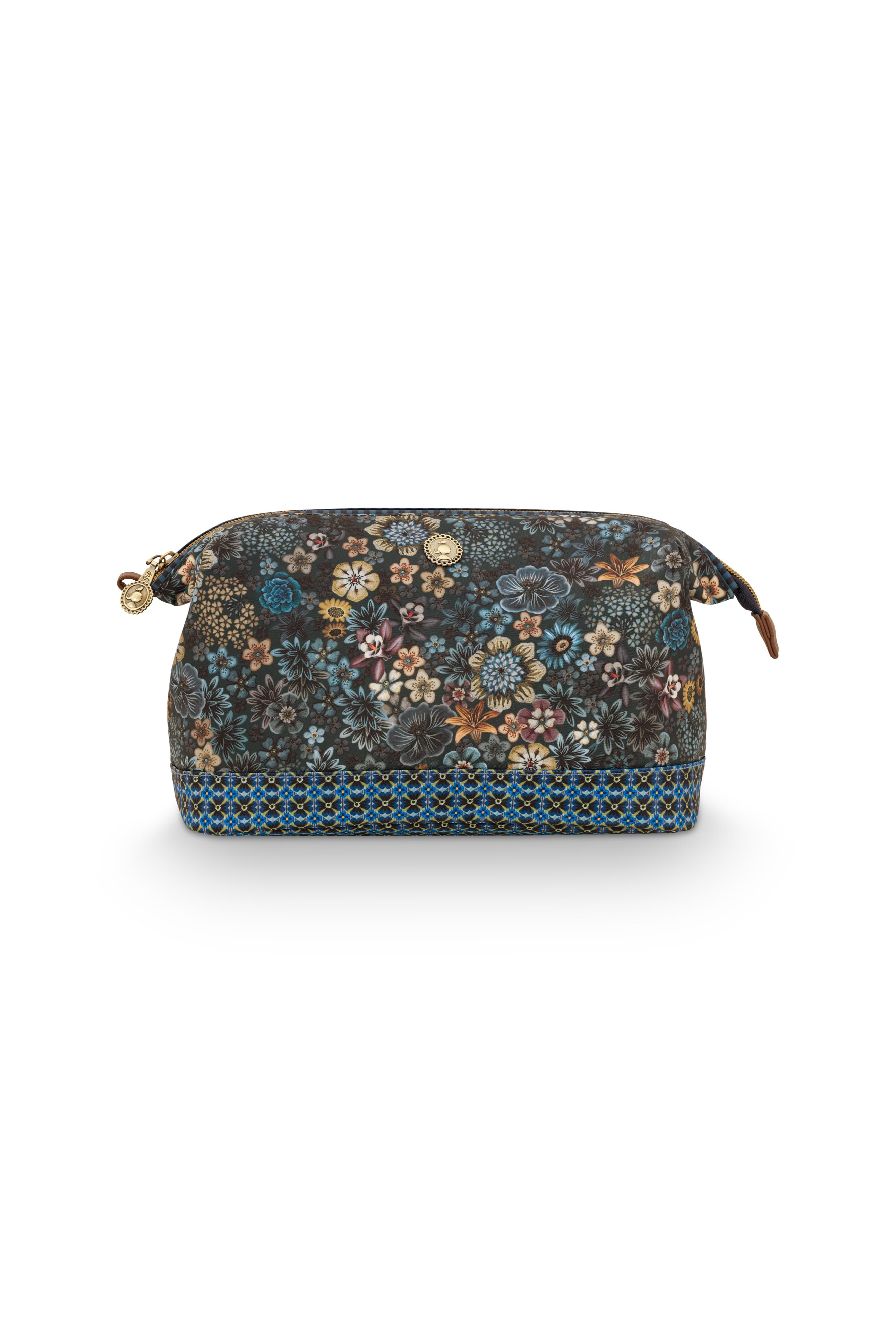 Cooper Cosmetic Purse Large Tutti I Fiori Blue 26x18x12cm Gift