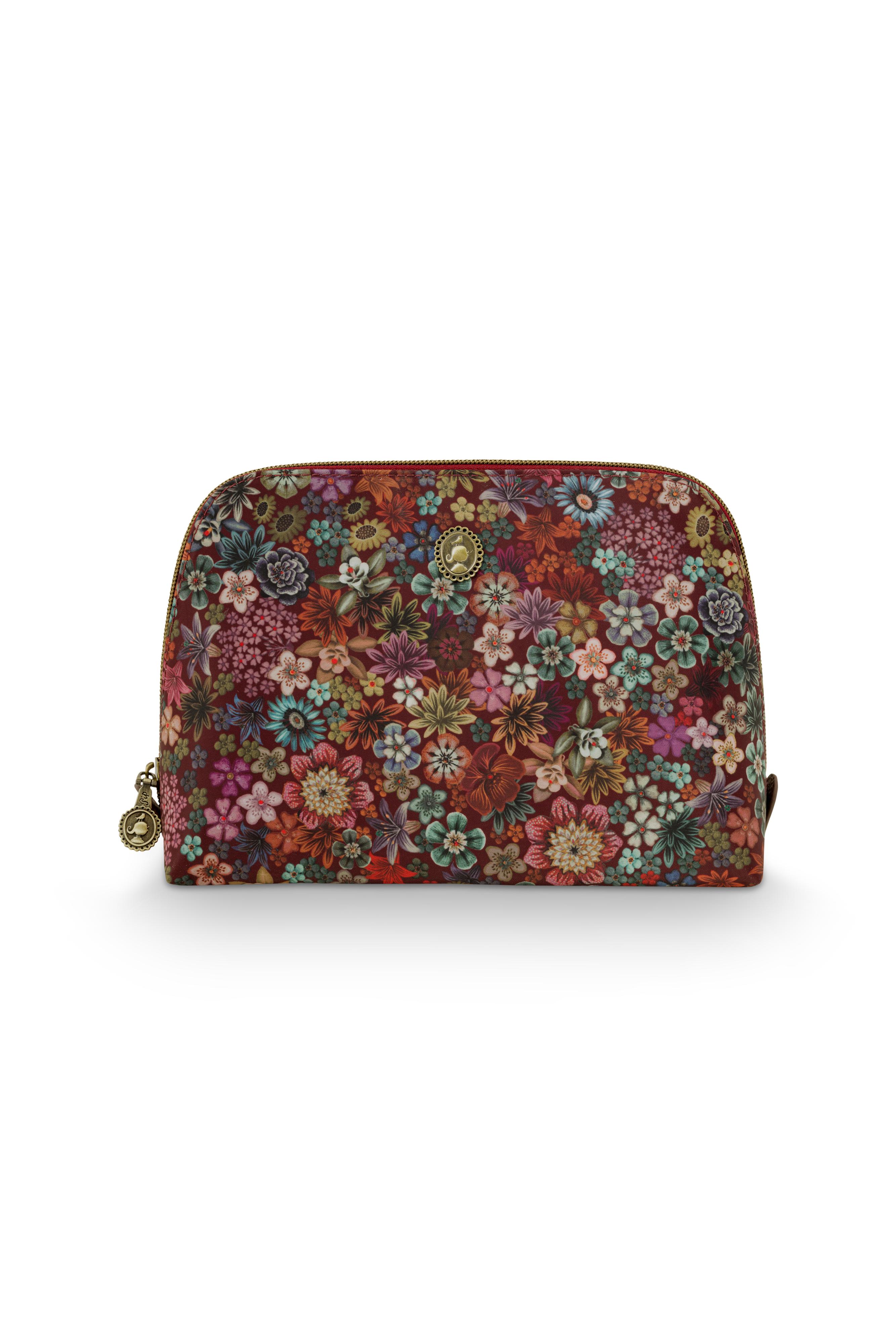 Coby Cosmetic Bag Triangle Medium Tutti I Fiori Pink 24/17x1 Gift