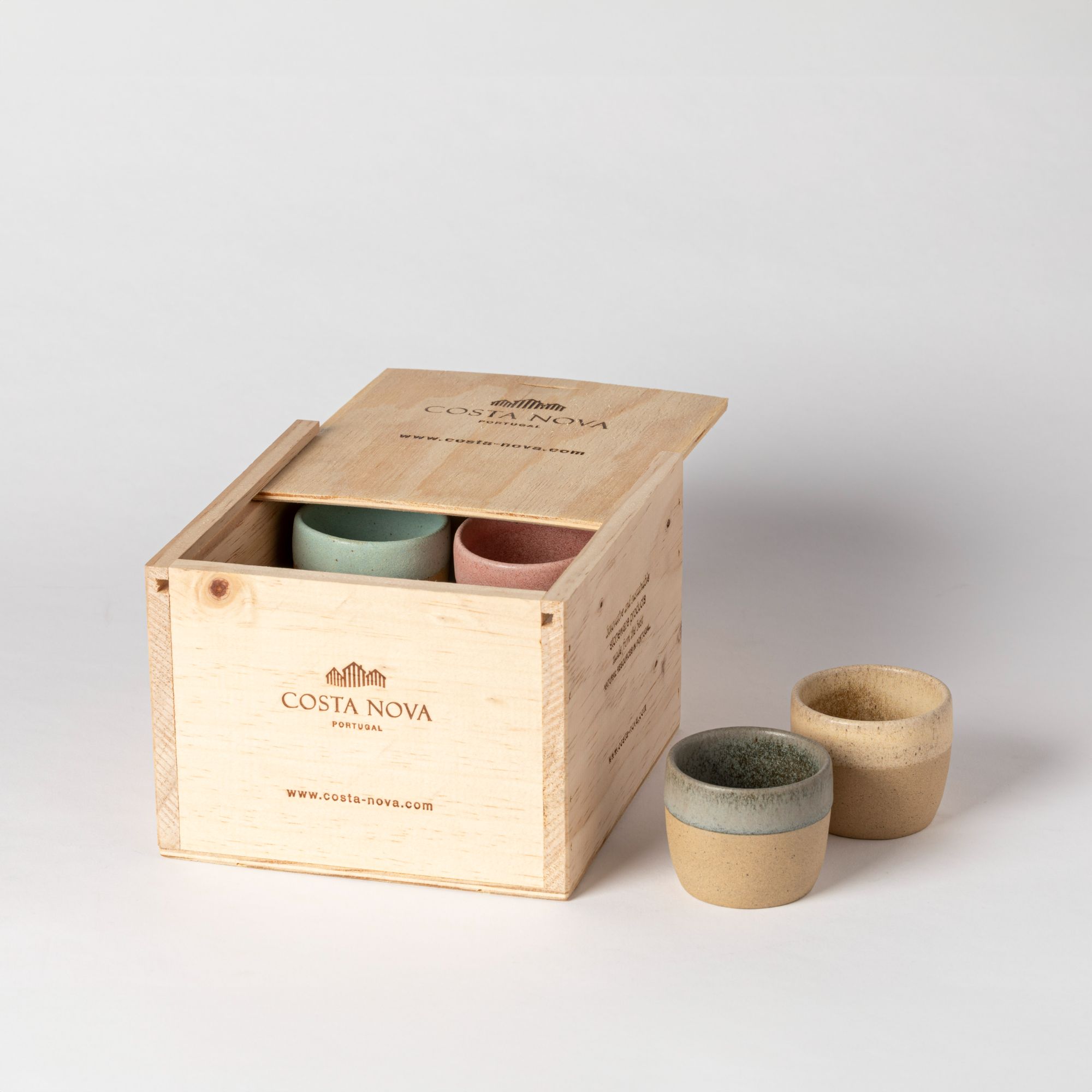 Arenito Multicolor Gift Box 8 Espresso Cups Gift