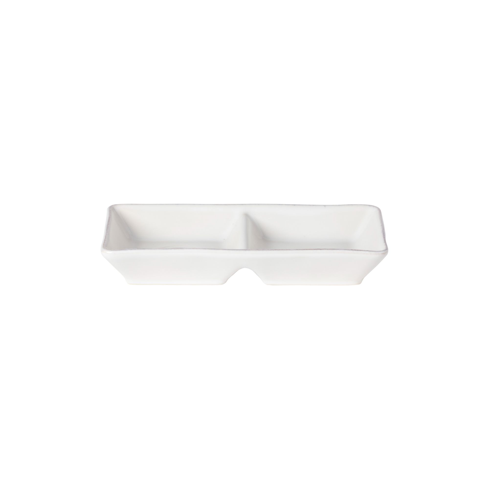 Nova White Divided Dish 20cm Gift