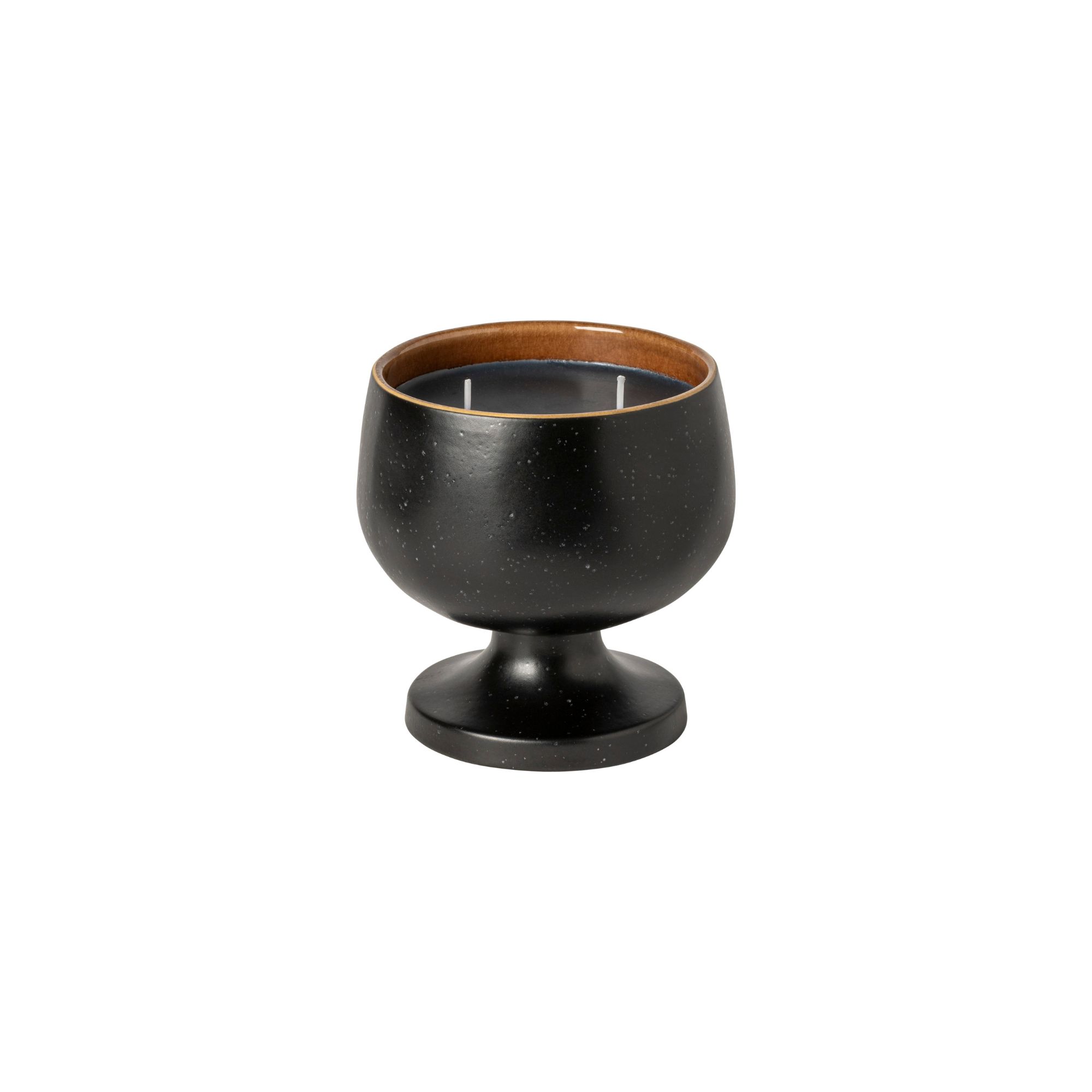 Riviera Black-terra Chalice Soy Wax Candle 12cm Gift