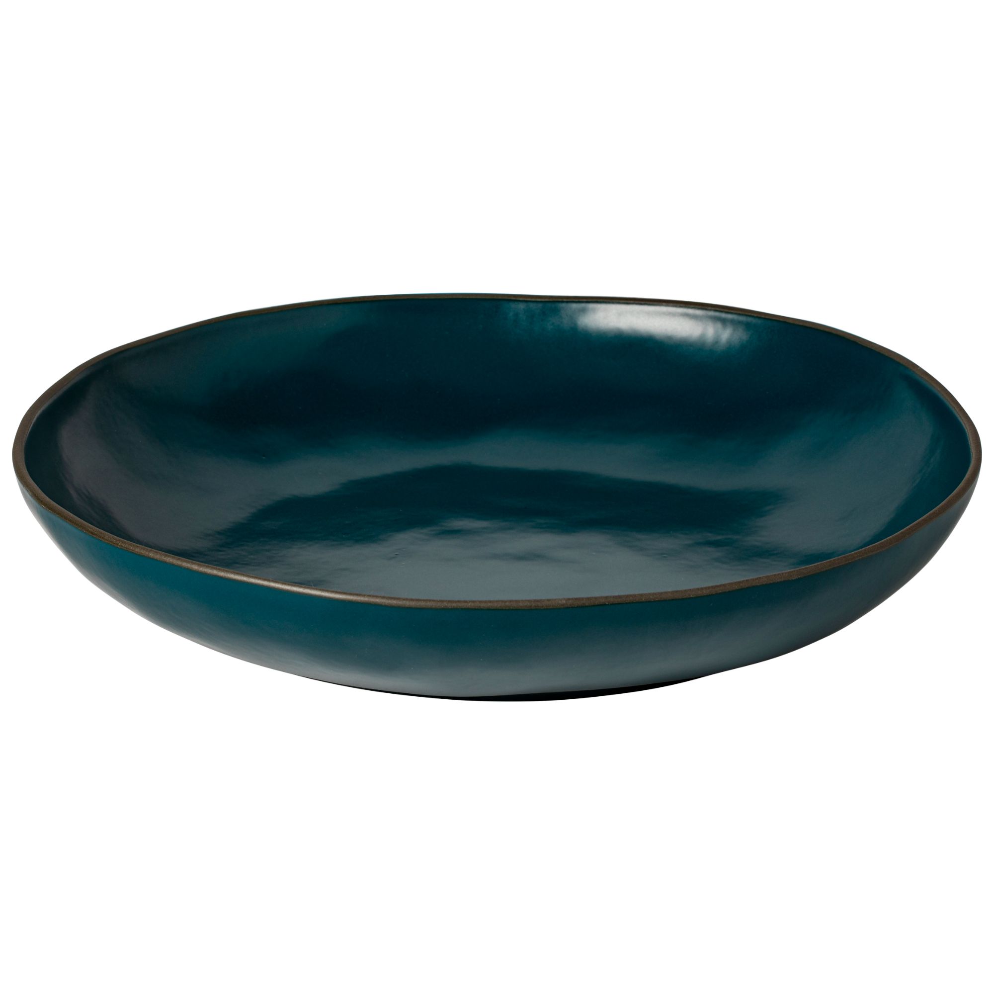 Stacked Organic Deep Sea Serving Bowl 37cm Gift