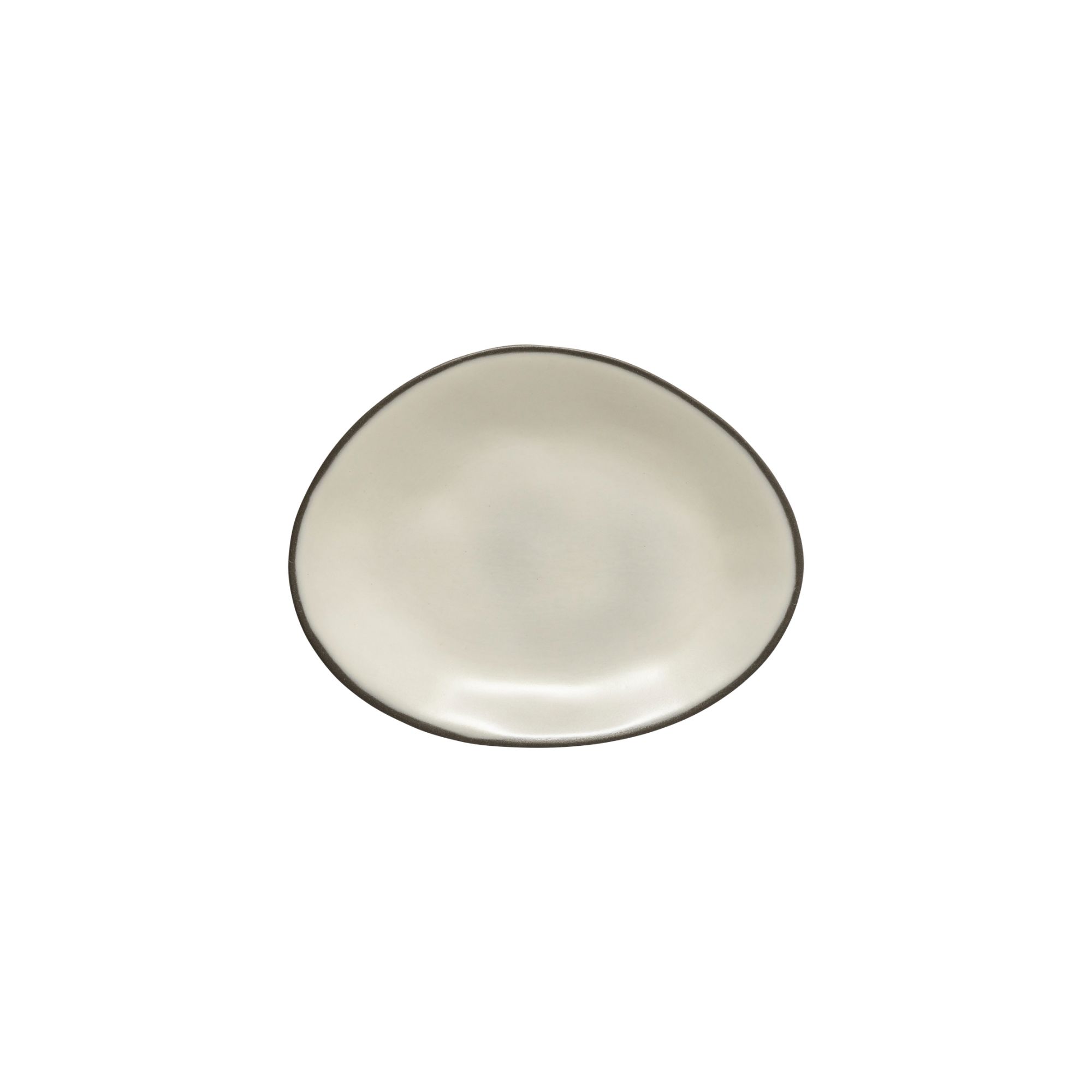 Stacked Organic Salt Oval Plate 20cm Gift