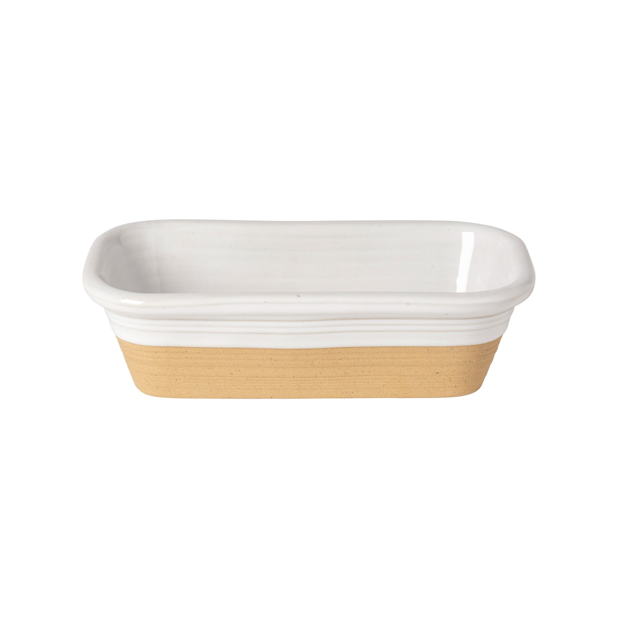 Scotia White Rectangular Baker 26cm Gift